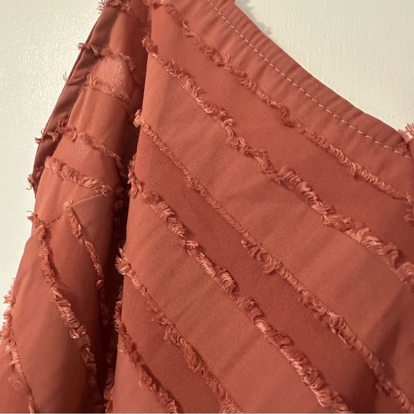 Free People Intimately Fade Away V Neck Cami Chevron Textured XS - Picture 4 of 9